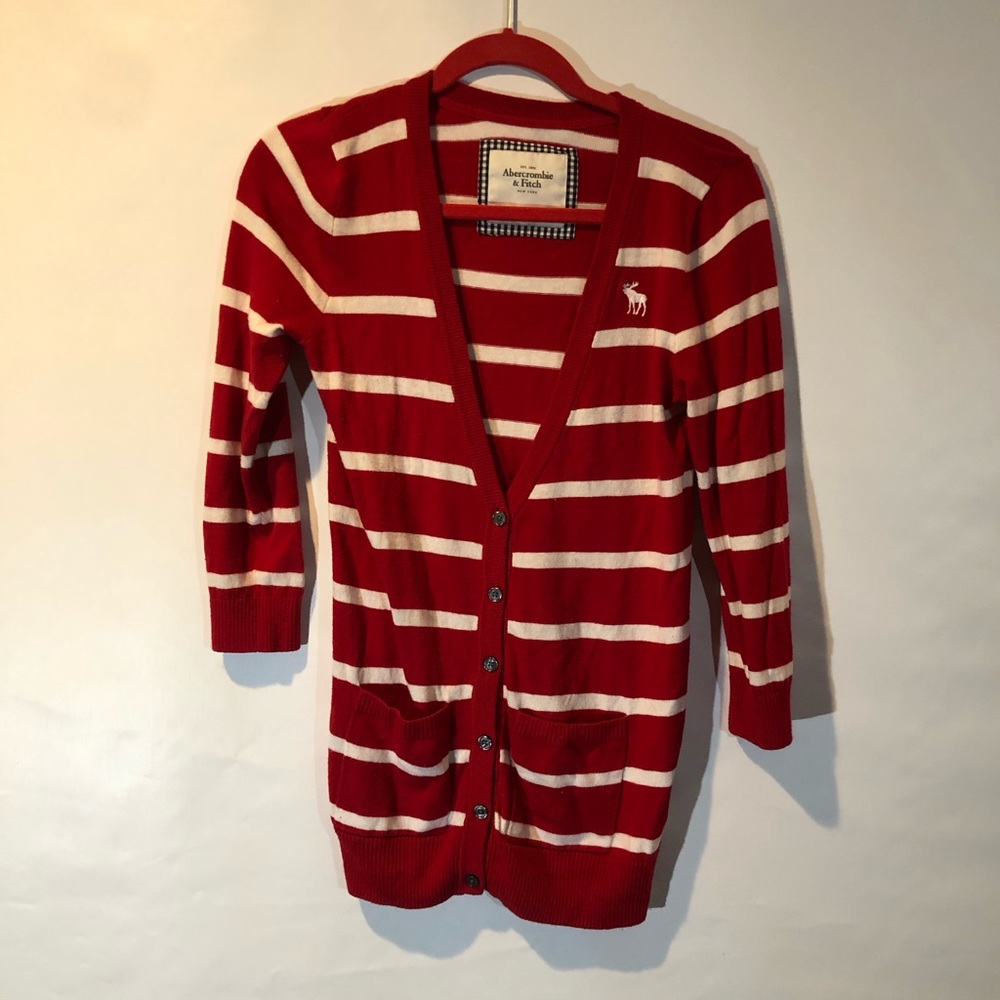 Vintage Abercrombie & Fitch cardigan MED